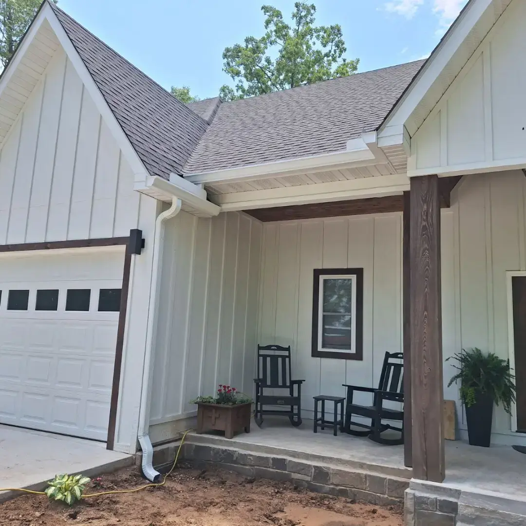 Finished gutter installation Arkansas — American Gutter Masters
